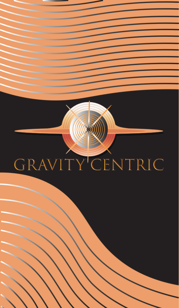 Gravity Centric Design's Business Card Back of Card. A Graphic Design by Gravity Centric Design. Graphic Designer Redding CA