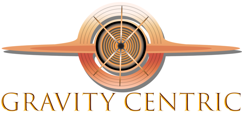 Gravity Centric Logo. A Graphic Design by Gravity Centric Design. Graphic Designer Redding CA